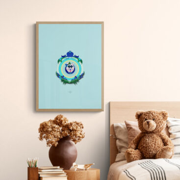 blue girl cat from cats collection