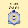 Yellow Dad Cat POster