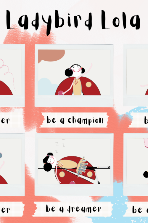 Ladybird Lola character Design Home Space