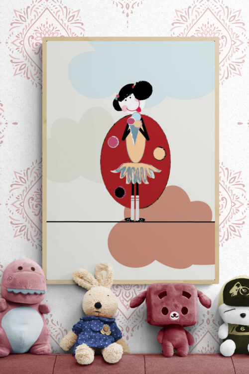 Alternative view of Lola and Ice-Creams Poster