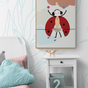 Lola Juggling Poster