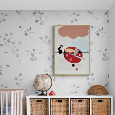 Lola Snoozing Poster