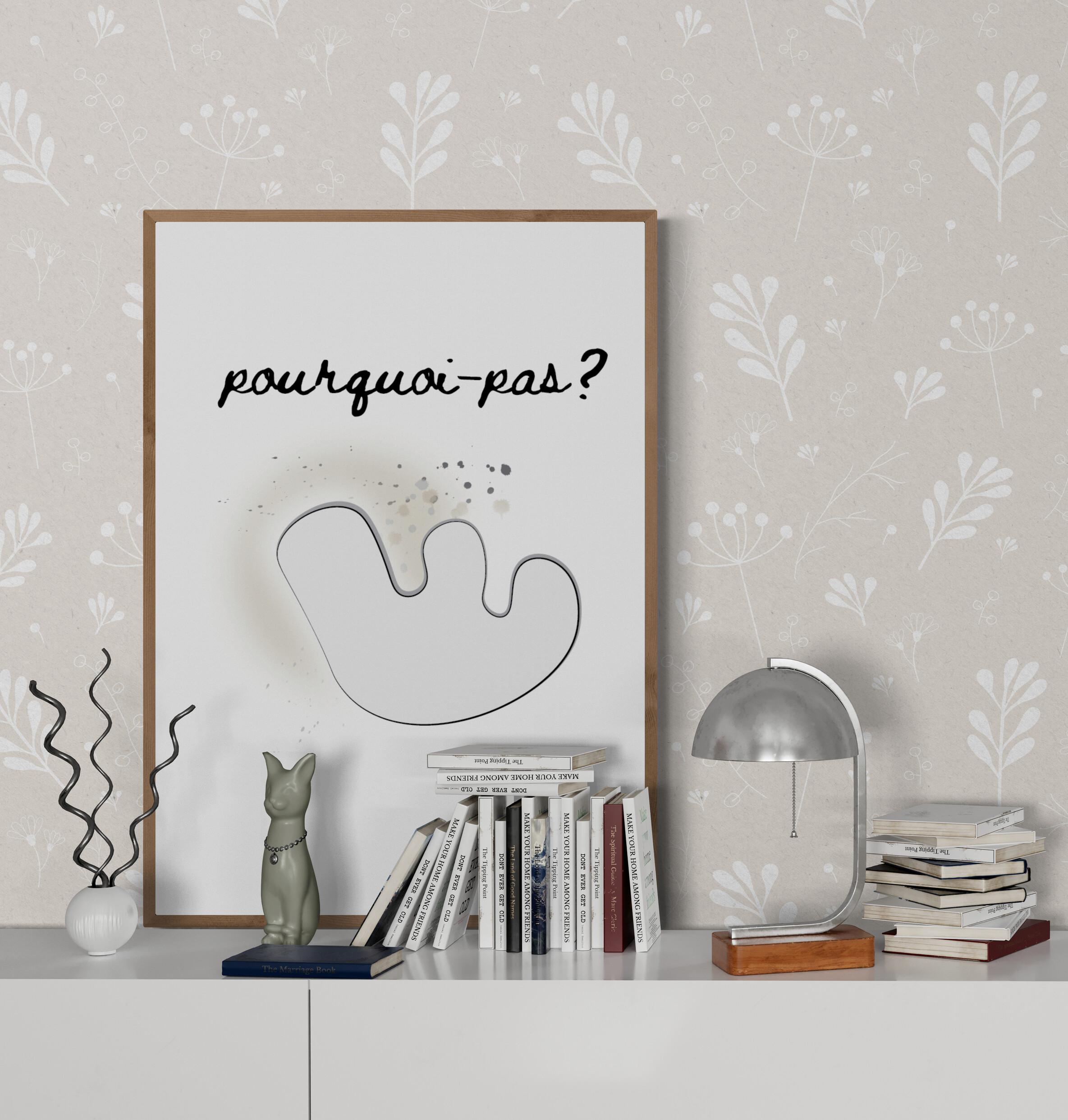 'Pourquoi Pas?' Wall Art - Image 6