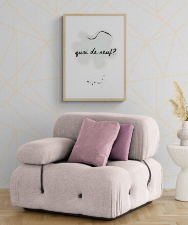 Quoi de neuf poster for your home