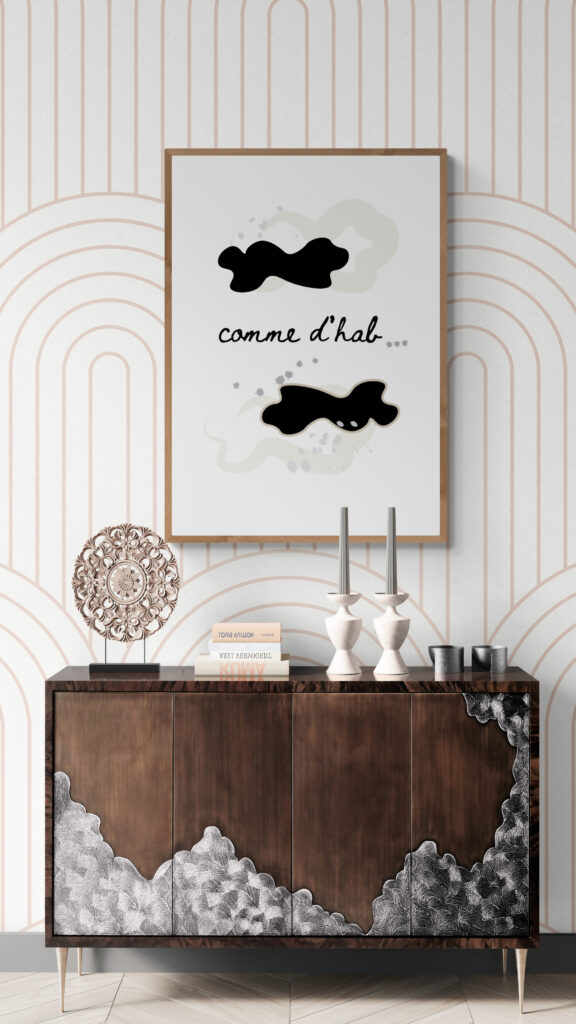Comme d'hab Wall Art
