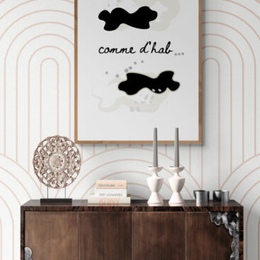 Comme d'hab Wall Art