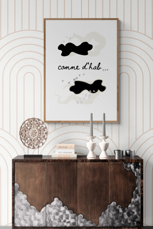 Comme d'hab Wall Art