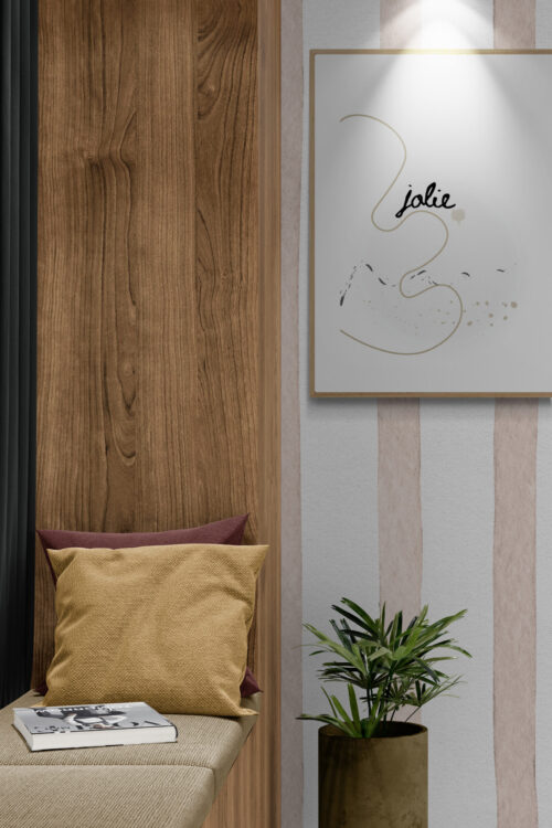 Alternative view of Jolie Wall Art