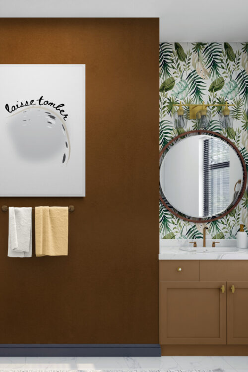 Alternative view of Laisse Tomber Wall Art