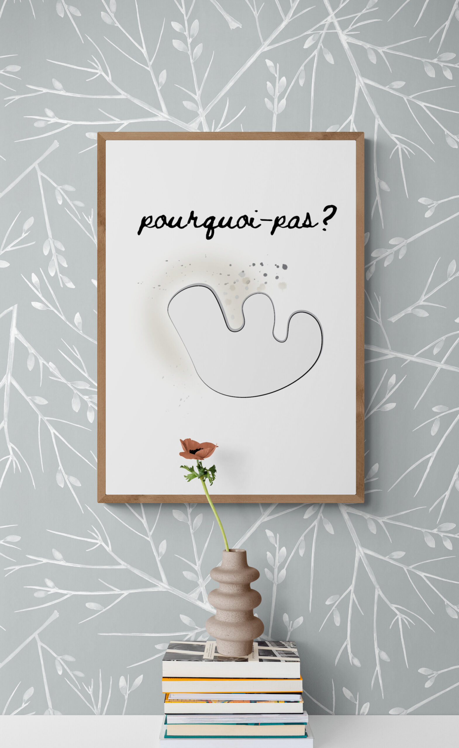 Pourquoi Pas? Framed Poster - Image 6