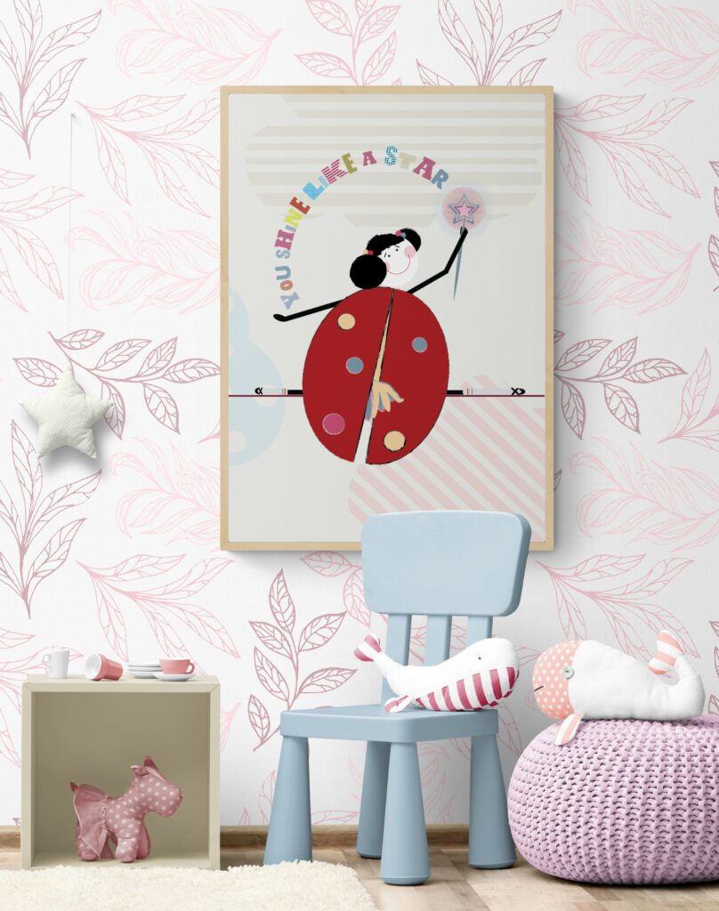lola bff shining like a star in snazzy-childrens-room-with-toys