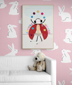Lola BFF Juggle Juggle Framed Poster
