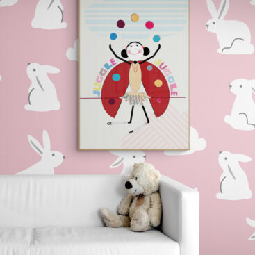 Lola BFF Juggle Juggle Framed Poster