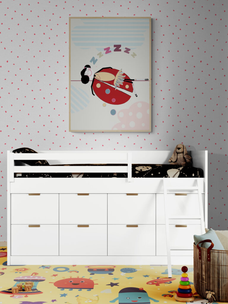 Lola BFF Zzzzzz Framed Poster
