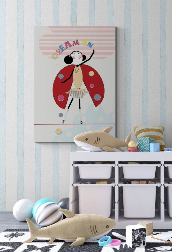 Lola BFF Dream On Framed Poster