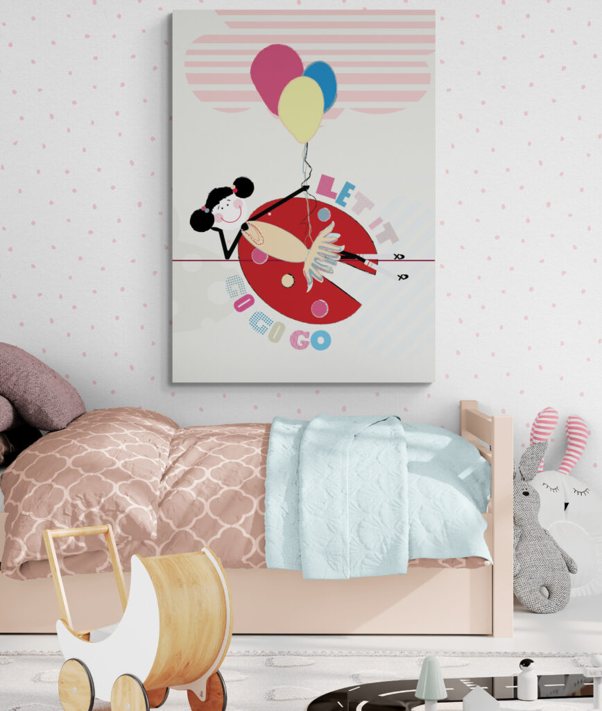Lola BFF Let it go Wall Art