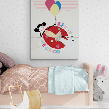 Lola BFF Let it go Wall Art