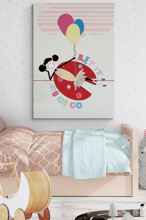 Lola BFF Let it go Wall Art