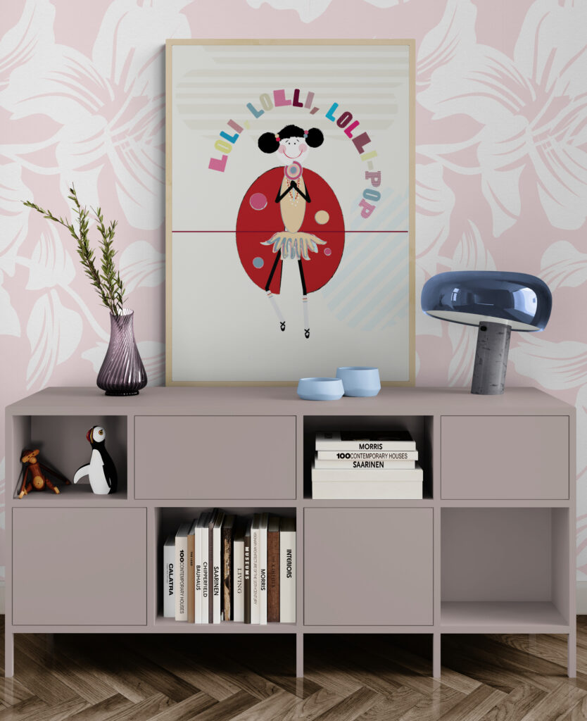 Lola BFF Lolli Lolli Framed Poster
