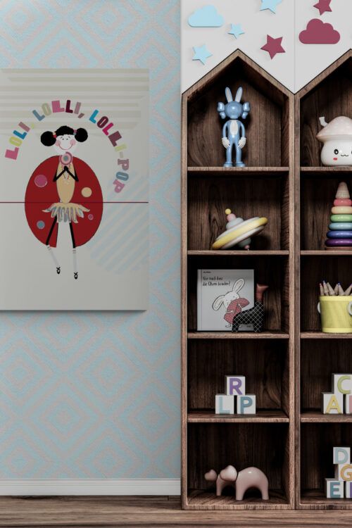 Alternative view of Lola BFF Lolli Lolli Framed Poster