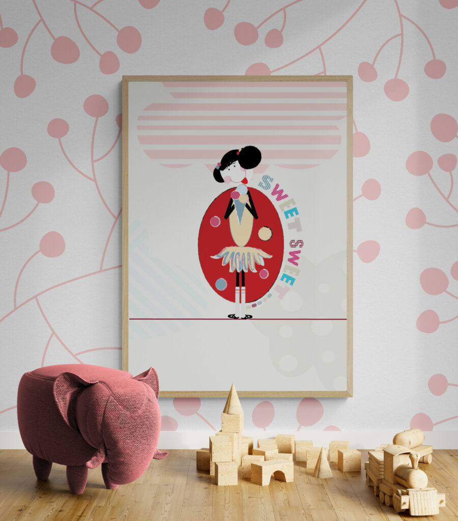 Lola BFF Sweet Sweet Framed Poster