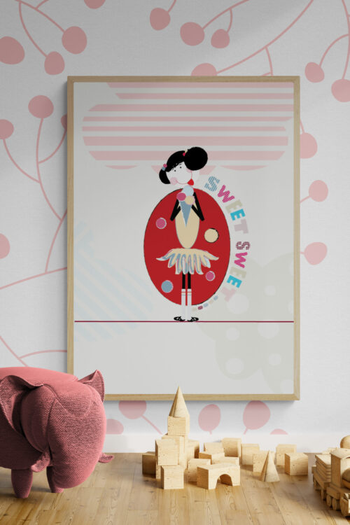 Lola BFF Sweet Sweet Framed Poster