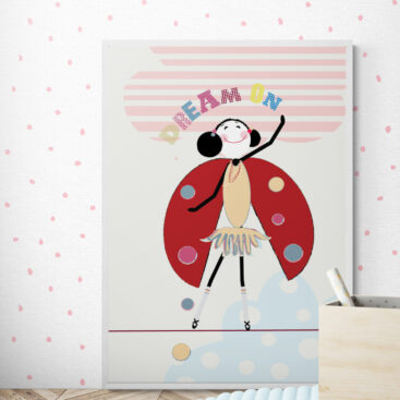 Lola BFF Dream on Wall Art