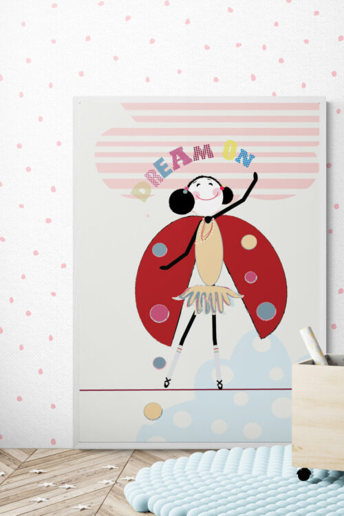 Alternative view of Lola BFF Dream On Framed Poster