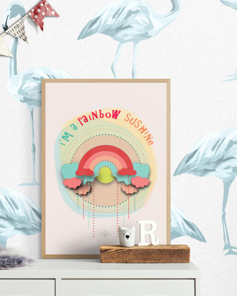 im-a-rainbow-sunshine-framed-poster-the-tidy-kids-room
