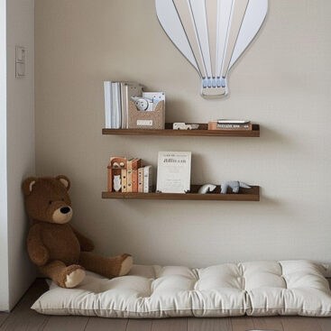 Blue Grey Balloon Wall decor for kids room