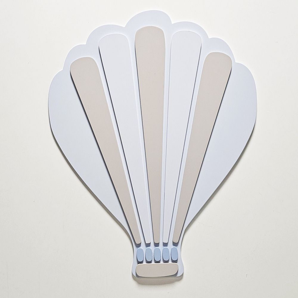 Blue Grey Balloon Wall decor for kids room