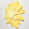 Yellow Star wall decor - front detail