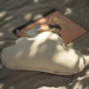Cream Velvet Cloud Pillow for kids spaces