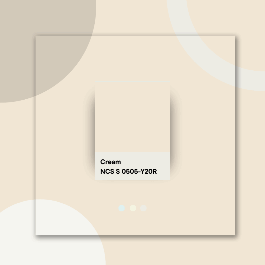 design Home Space_Colour Code_ Cream