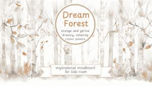 Dream Forest inspirational moodboard