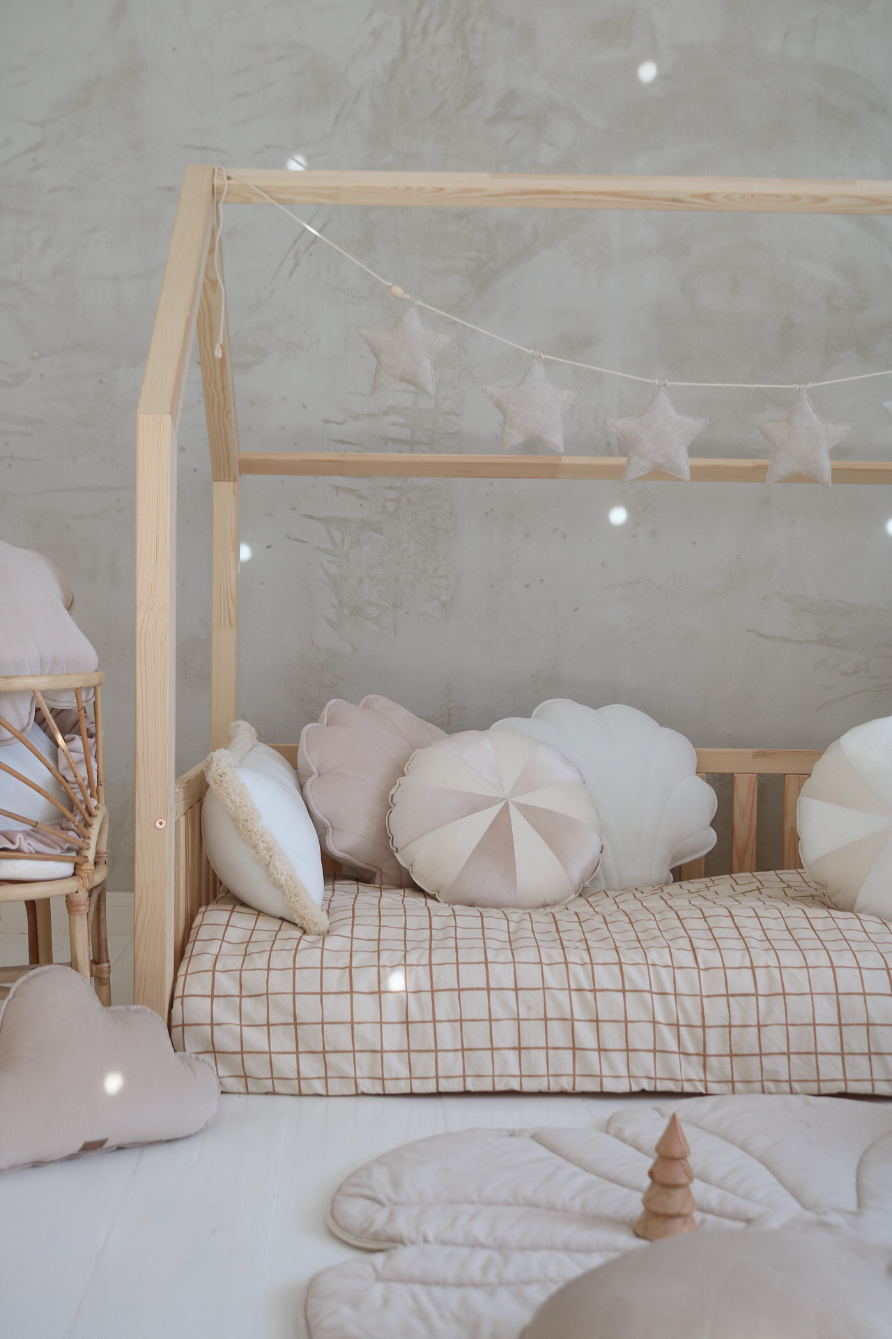 Linen Star Garland - Image 2