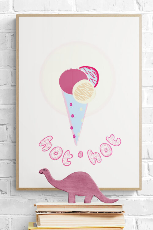 hot hot poster in child space