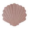 linen shell mat powder pink - mat front