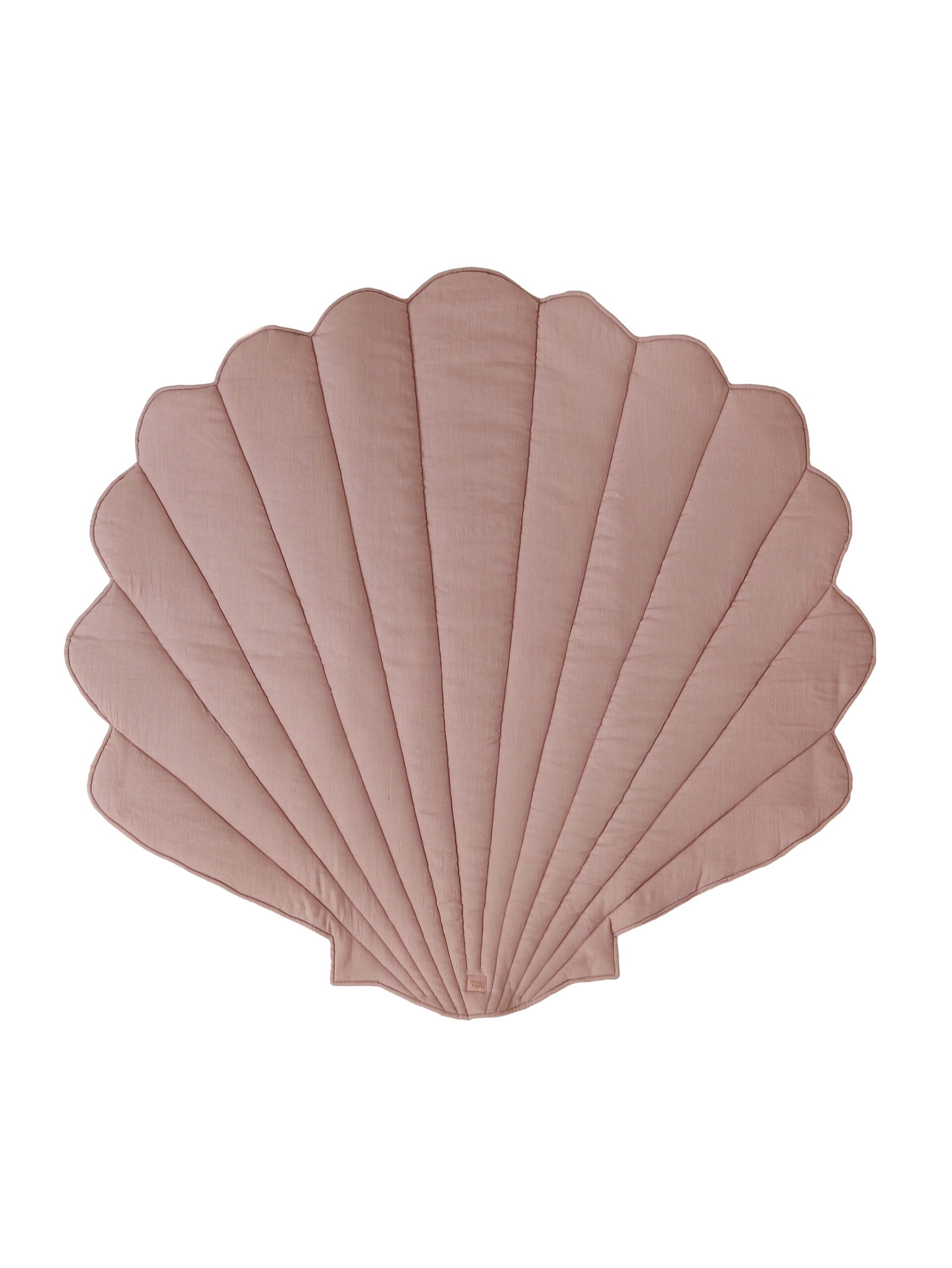 linen shell mat powder pink - mat front