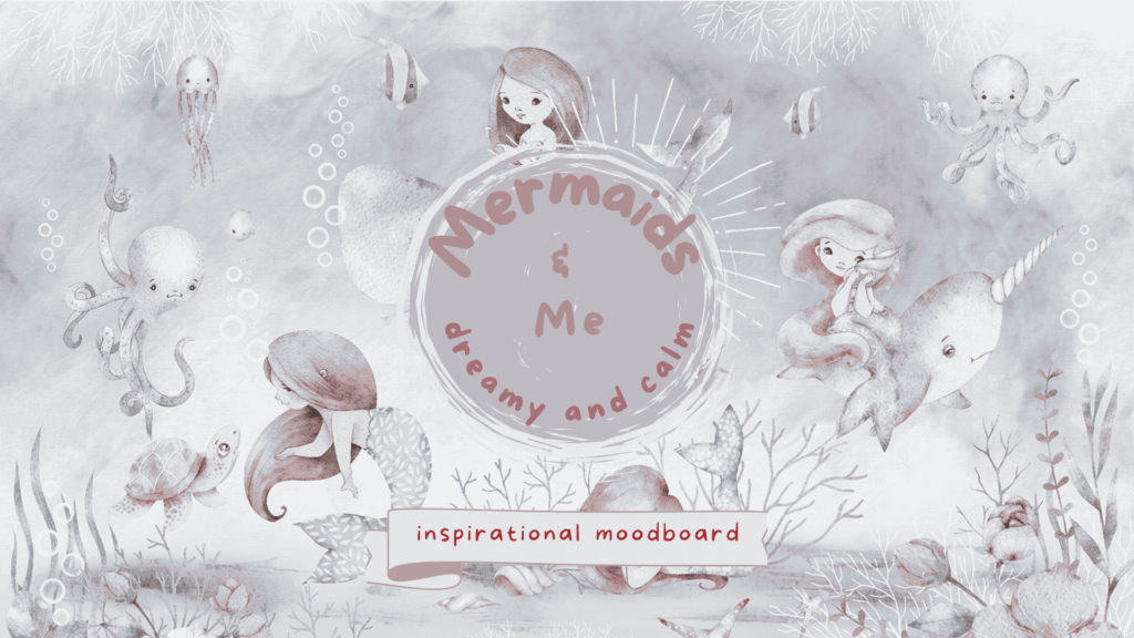 creative and funn room concept for kids - mermaids pink_cover