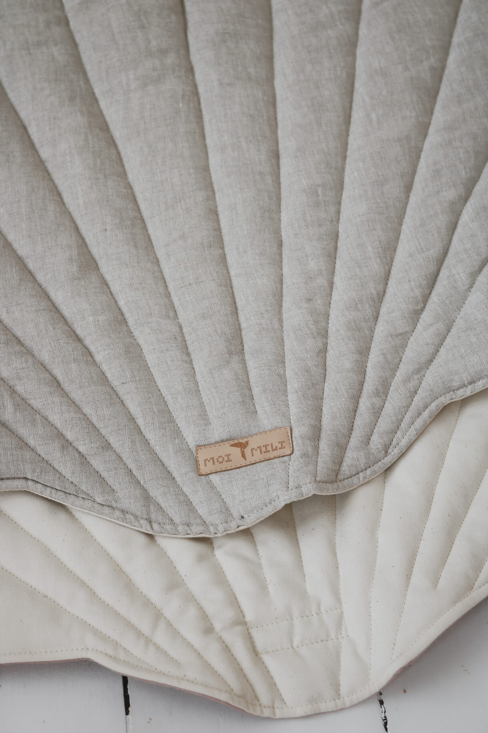 Linen Shell Mat – Beige - Image 7