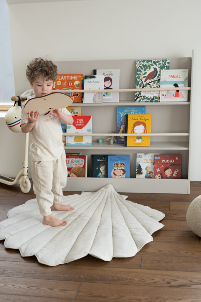 Linen Shell Mat – Beige