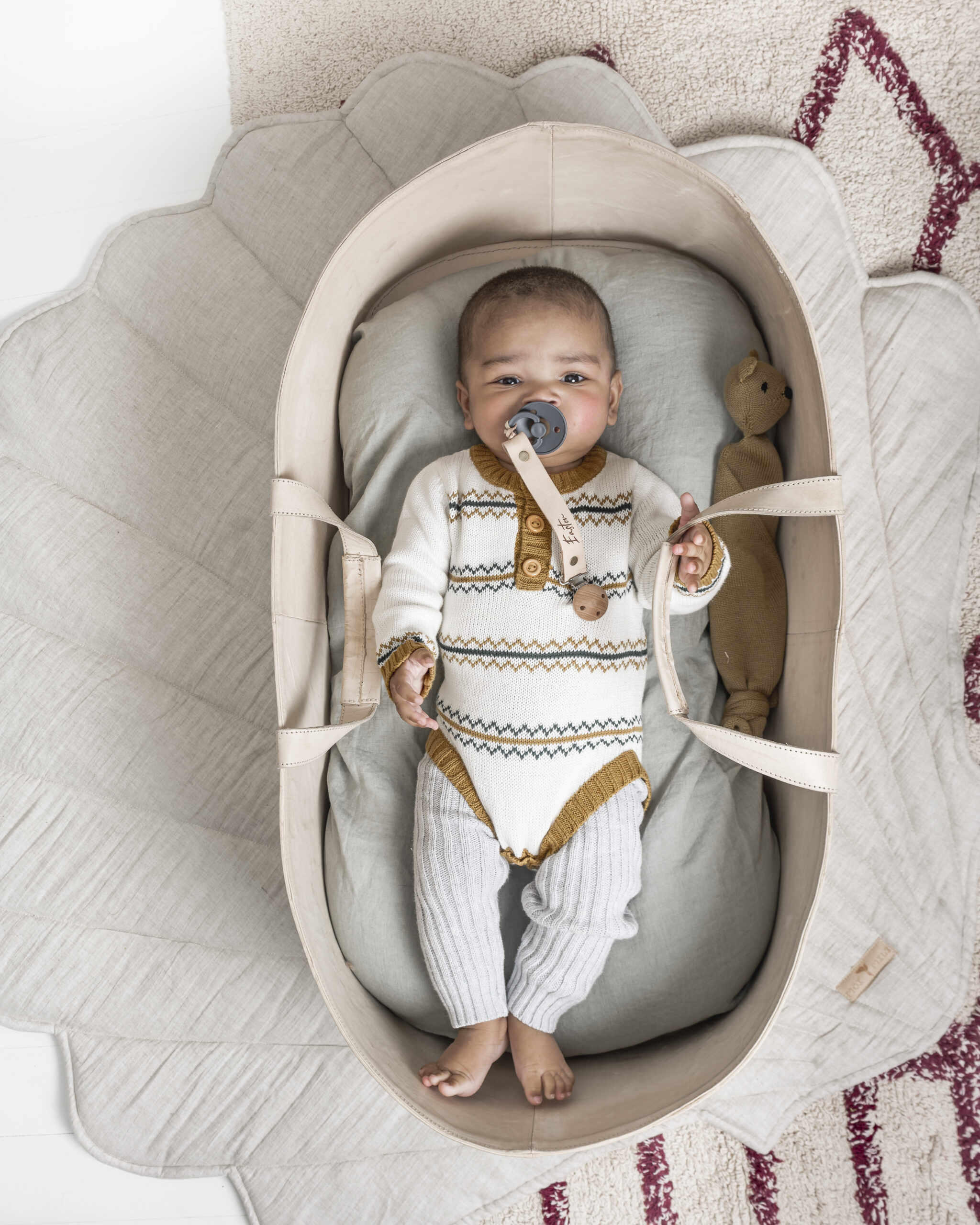 Linen Shell Mat – Beige