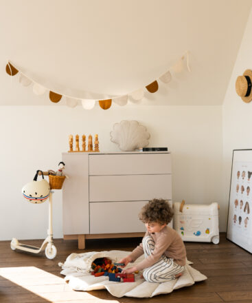 Velvet Shell Mat – Cream