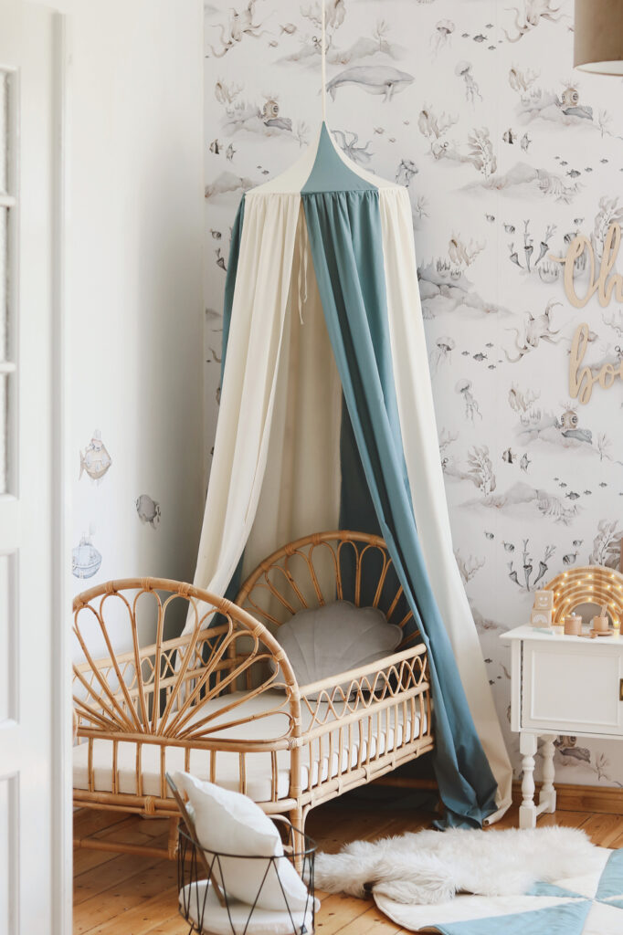 circus-canopy-blue-kids-decoration-moimili for nursery