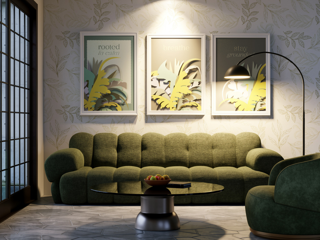 Rooted in Calm Trio – Printable Wall Art Set - Image 4