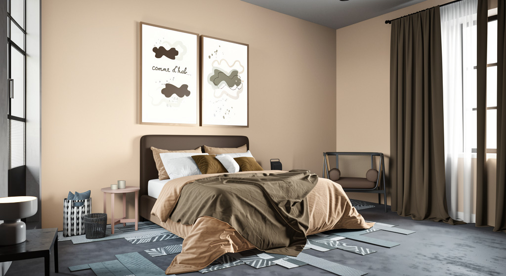 Soft Everyday Duo in Stunning industrial loft bedroom