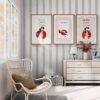 Lola’s Happy Days Trio – Printable Wall Art Set - Image 2