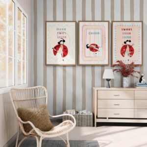 Lola’s Happy Days Trio – Printable Wall Art Set