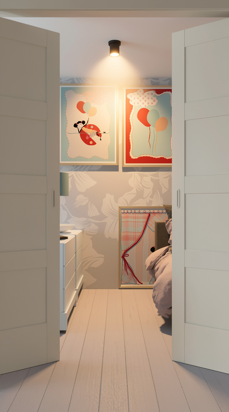 Lola’s Balloon Dreams Duo – Printable Wall Art Set - Image 3